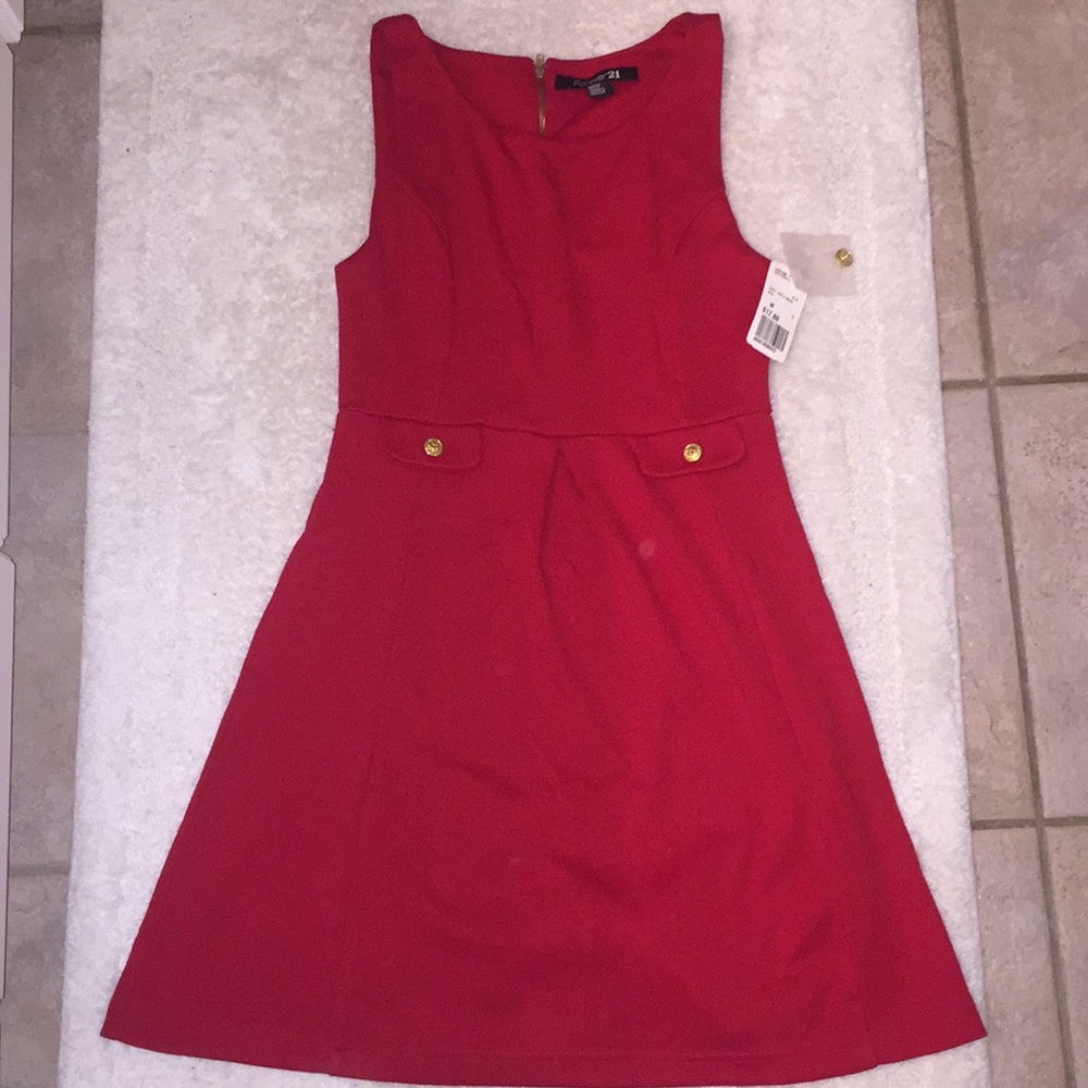 Red dress